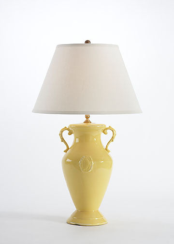 Hampton Ceramic Urn Lamp in Dandelion