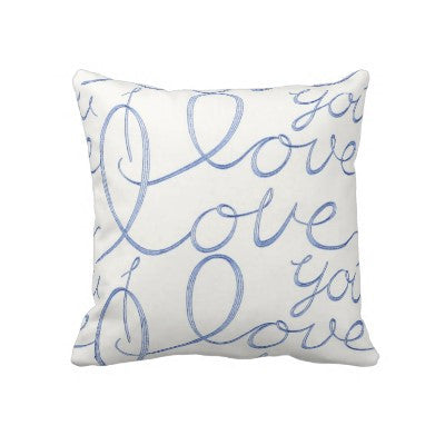 Love You Pillow (more colors)