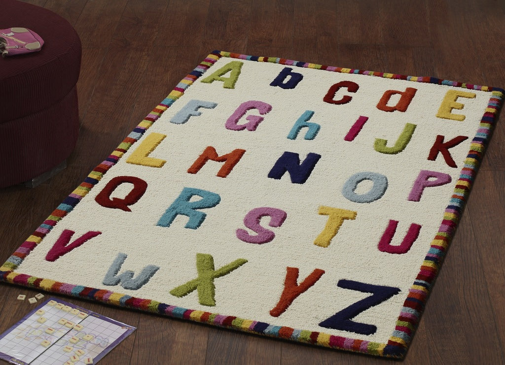 Educational Letters Area Rug