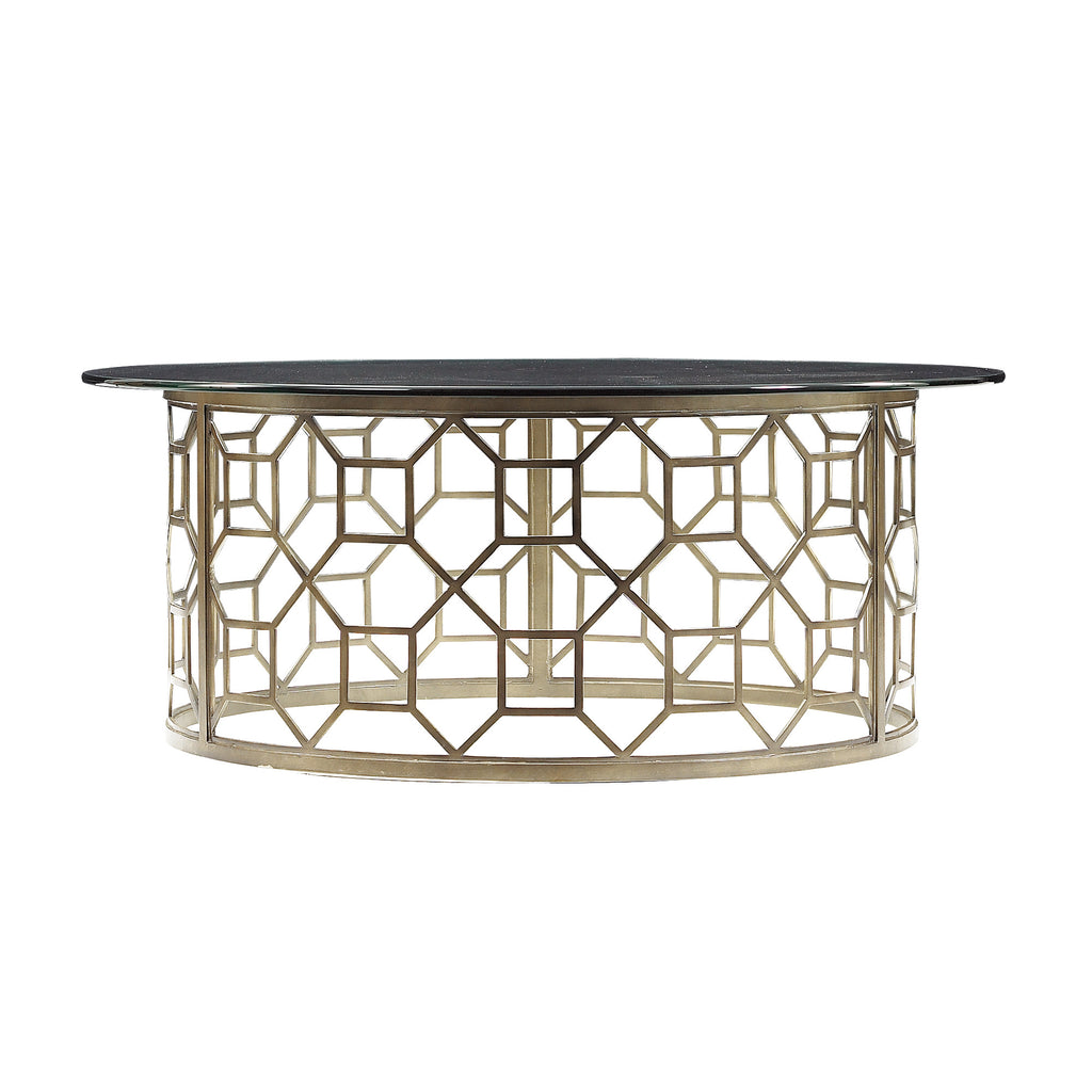 Margo Glass Cocktail Table