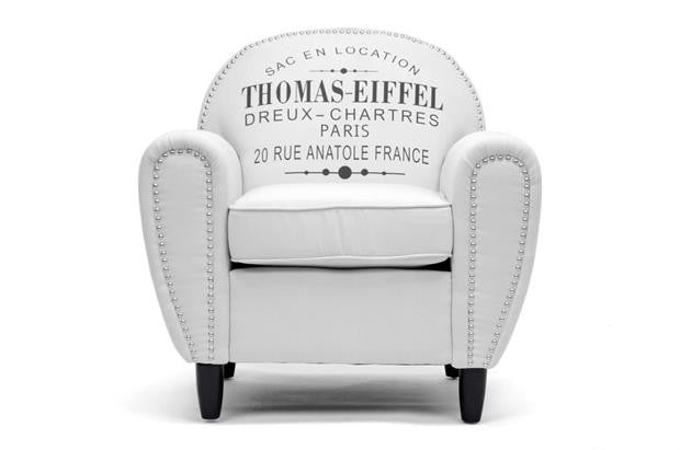 Rustic French Club Chair