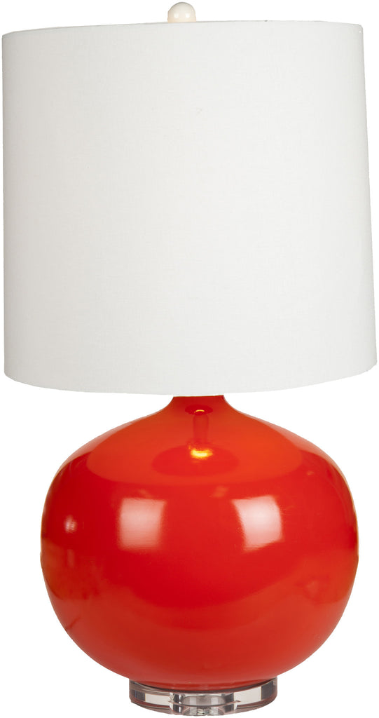 Jessica Table Lamp in White