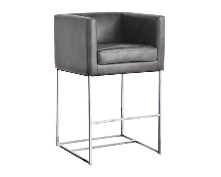 Jerry Leather Bar stool